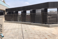 台中軟體園區-S1智滙中心-玻璃欄杆及不銹鋼欄杆工程