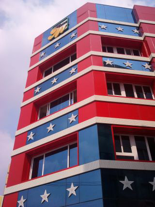 員林-威士登美語-外牆烤漆鋁板工程